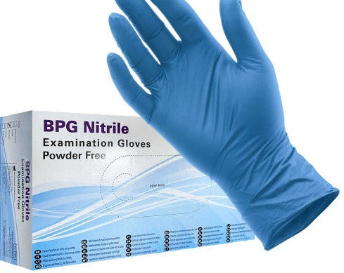 £4.99 100 Nitrile Gloves Large (10)