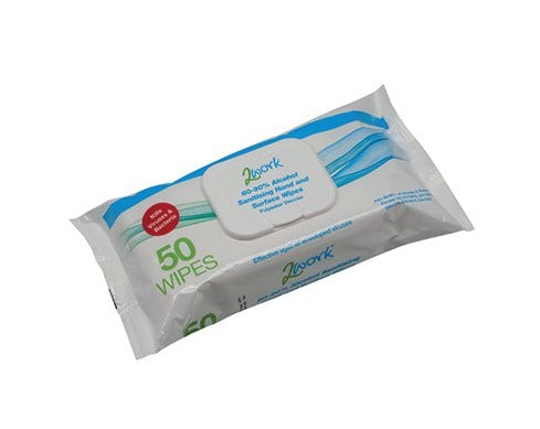 Antibacterial Alcohol Hand Wipes Unfragranced (Alcohol based) (6)