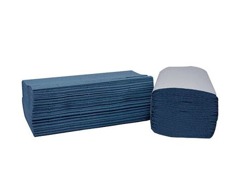 1-Ply I-Fold Hand Towels Blue 20 x 180 Sheets (Pack of 3600)