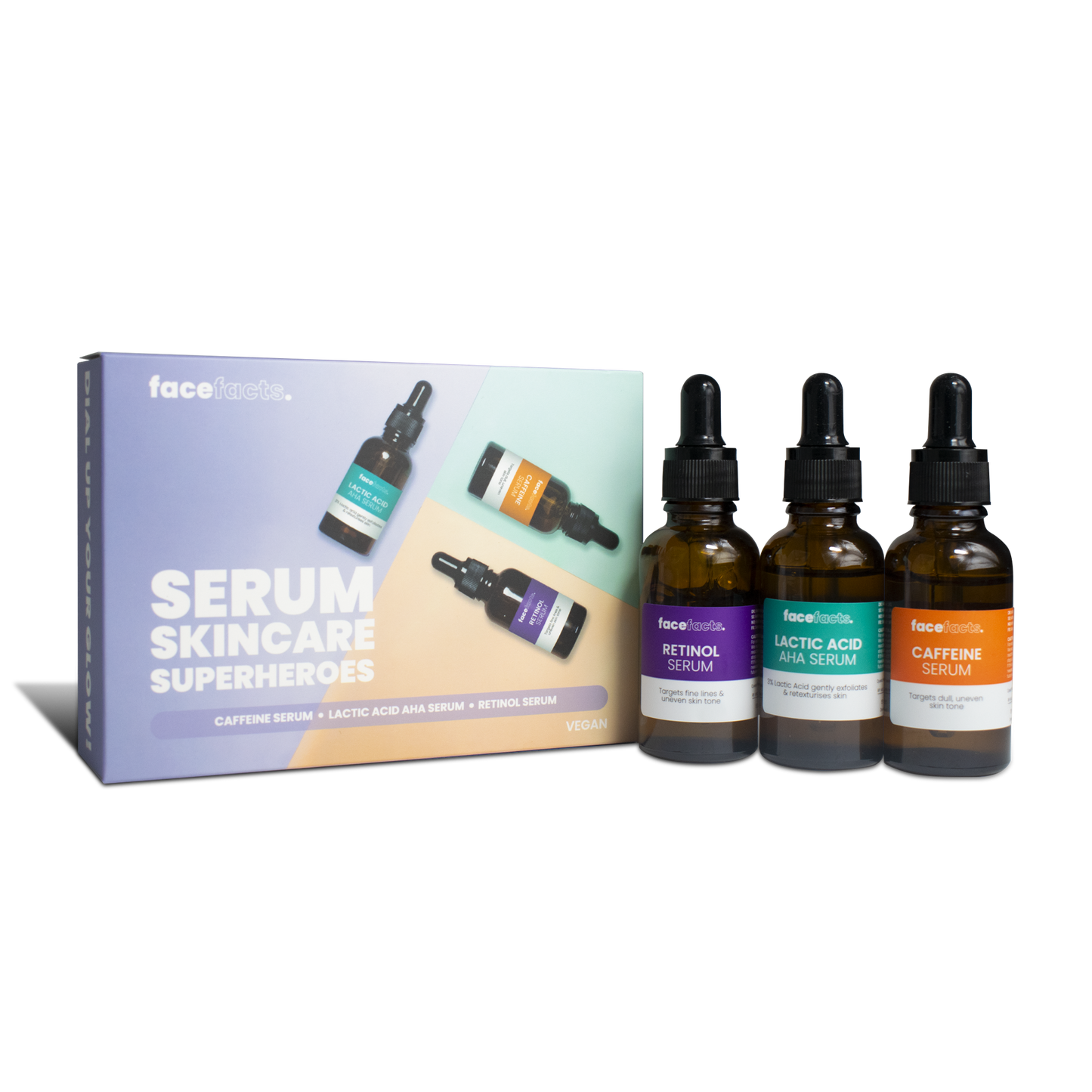 £4.99 SERUM SUPER HEROES GIFT SET (SINGLES)