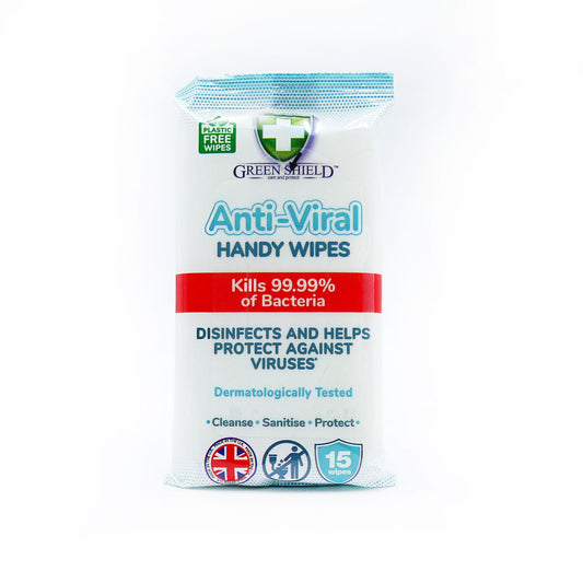 £1 Greenshield Antiviral Wipes (24)