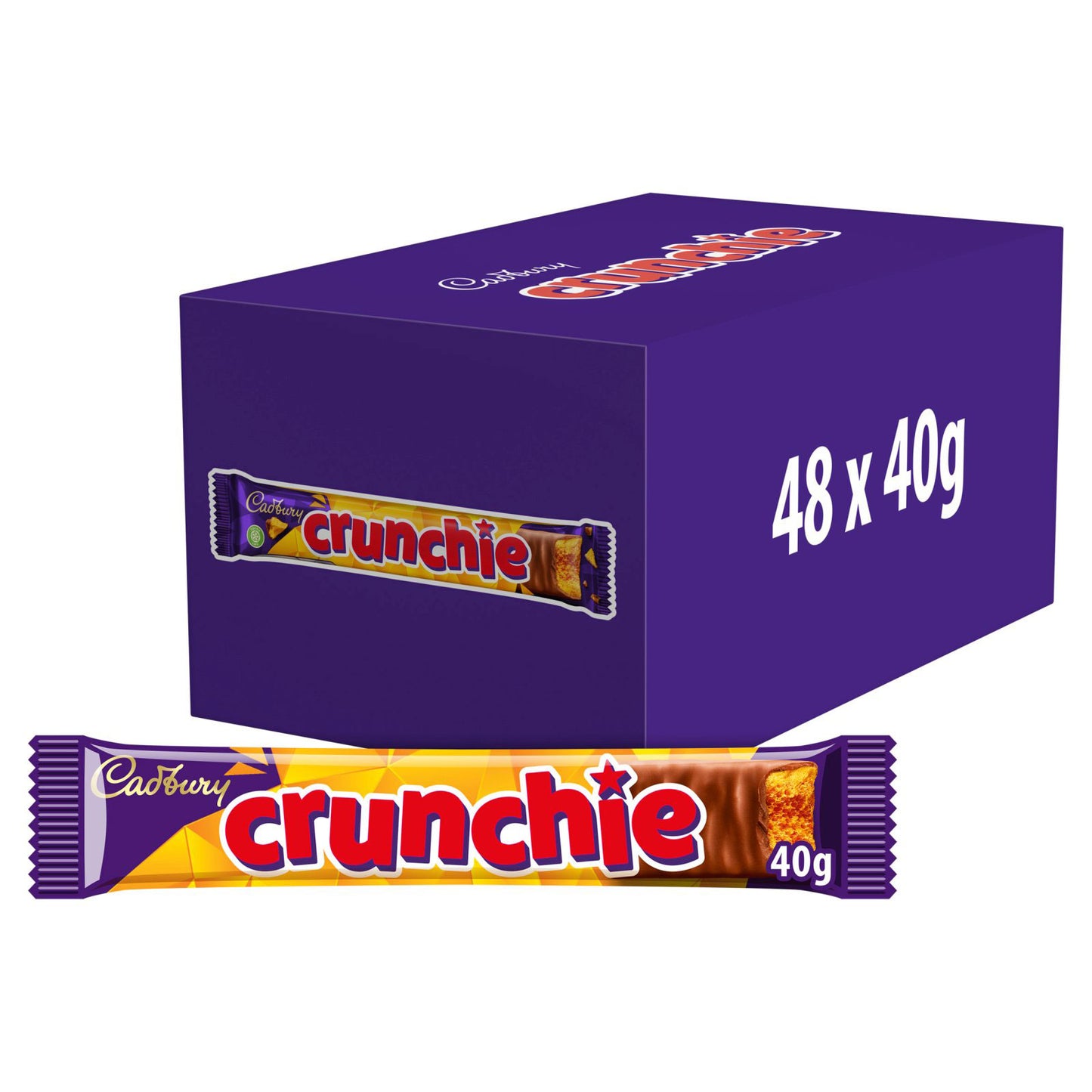 £0.85 Cadburys Crunchie Bars (48)