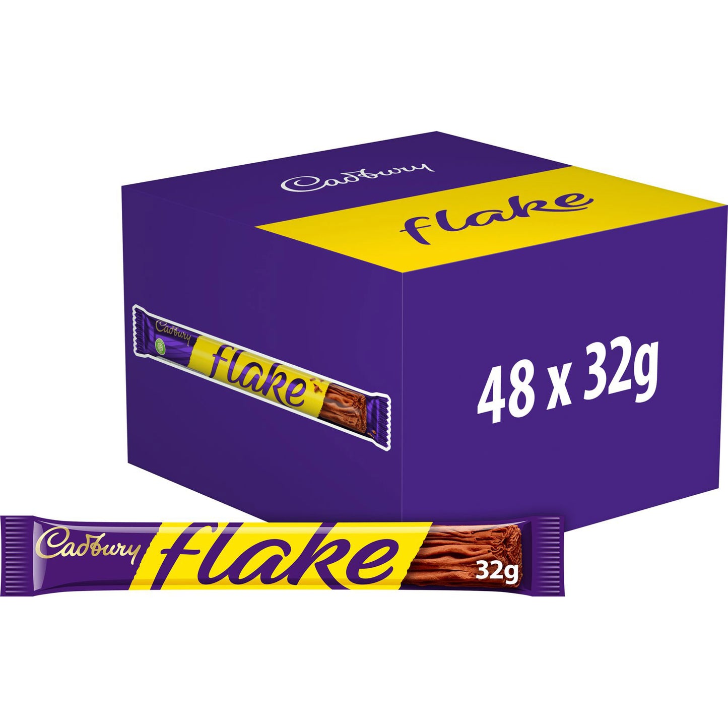 £0.85 Cadburys Flake Bars (48)