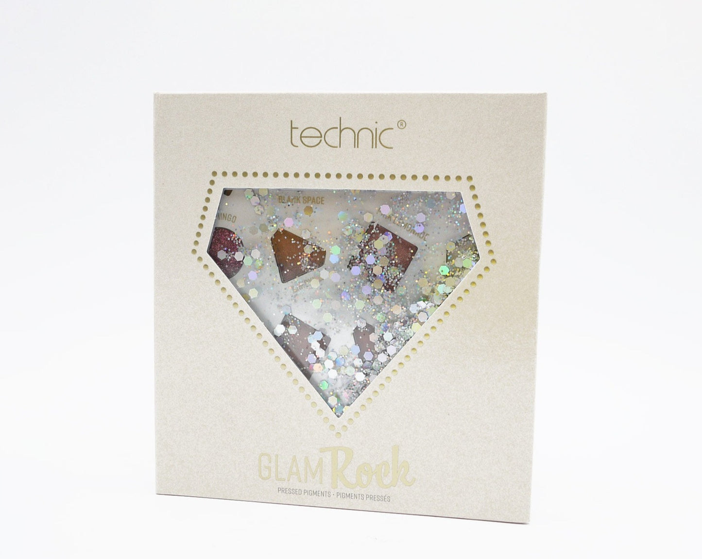 £2.99 TECHNIC GLAM ROCK PIGMENT PALETTE (10)