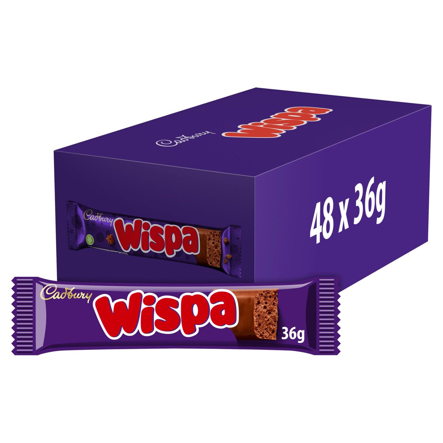 £0.85 Cadburys Wispa Bars (48)