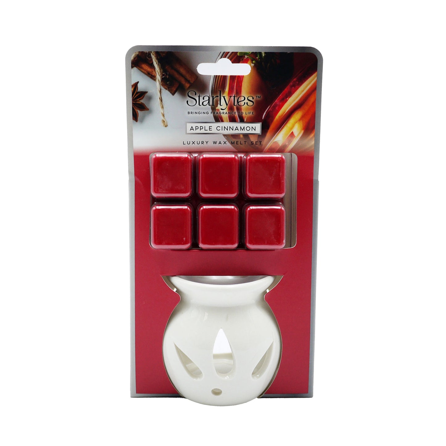 £3.49 Wax Burner With Melts (12)
