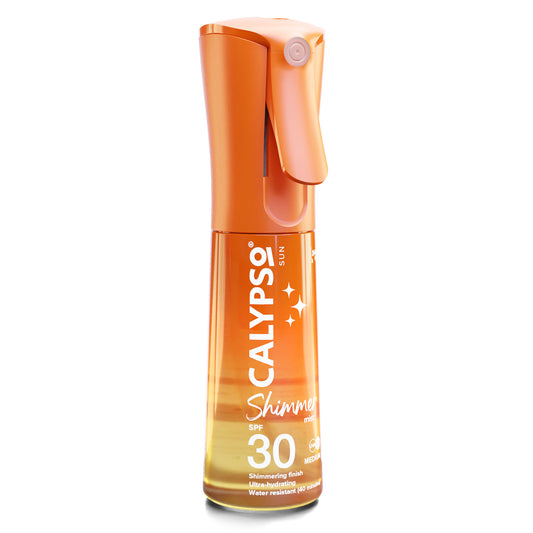 £9.99 Calypso Shimmer Mist SPF 30 (6)
