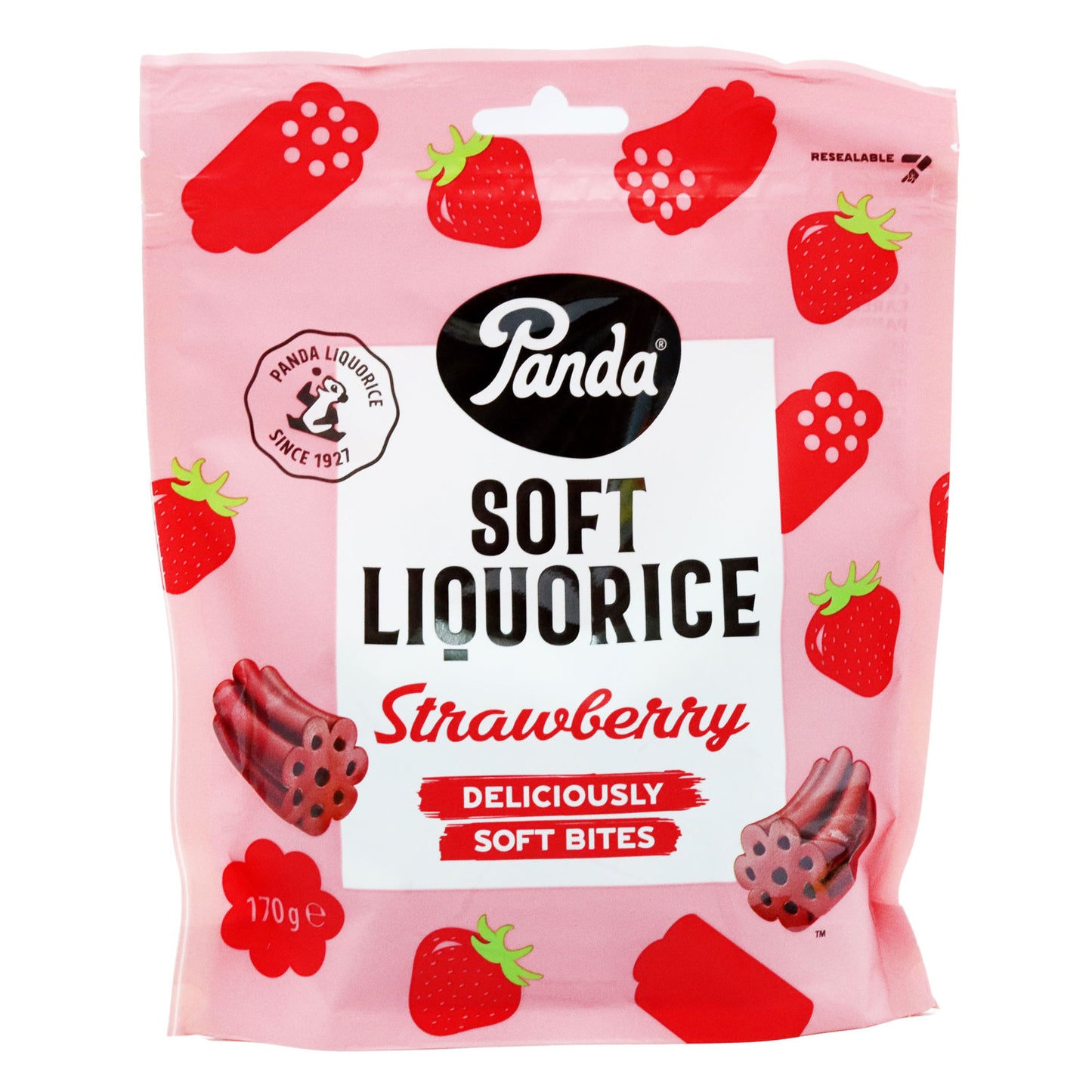£1.99 Panda Liquorice Red Strawberry (18)
