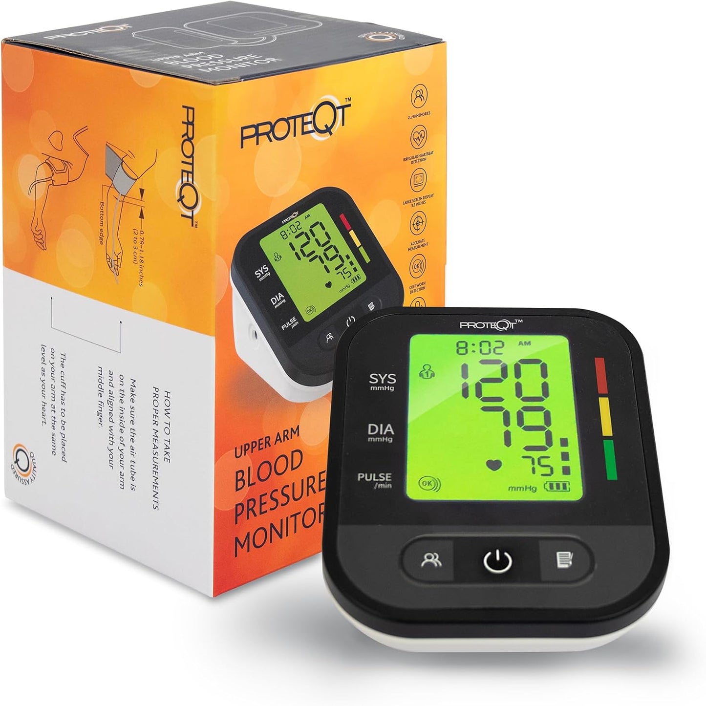 £20.99 Proteqt Blood Pressure Monitor (SINGLES)