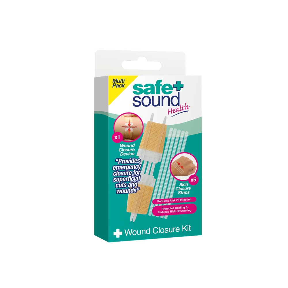 £4.99 Safe & Sound Wound Closure Kit (6)