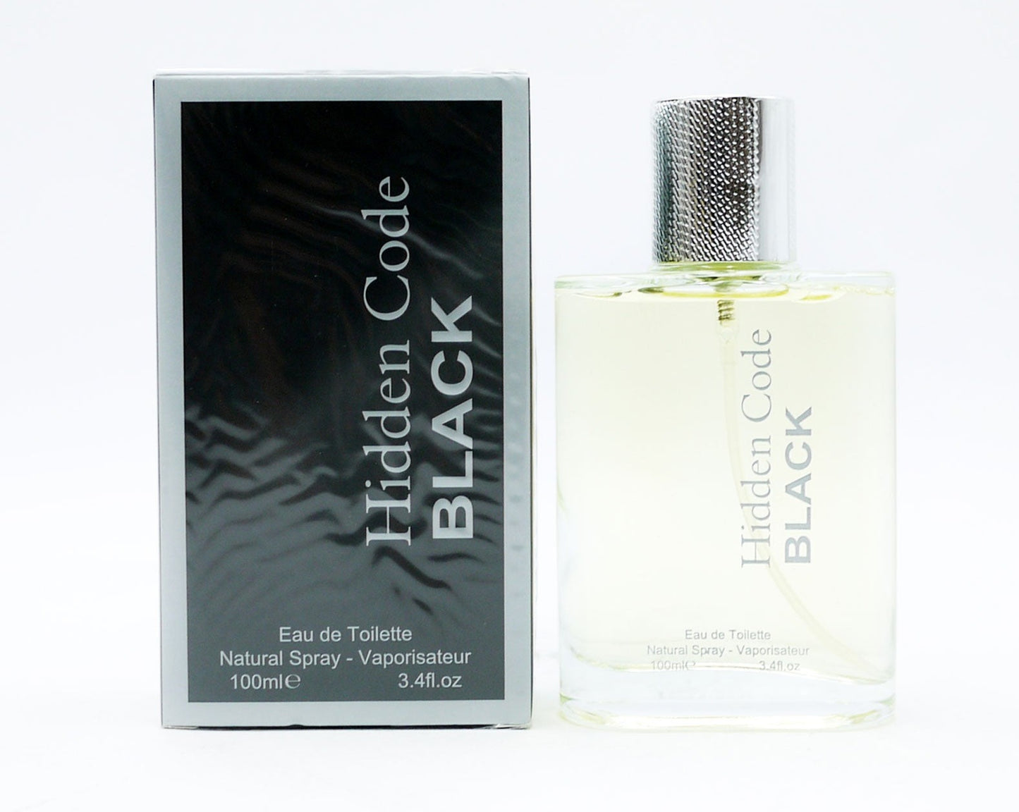 £1.99 Hidden Code Black EDT Mens (SINGLES)