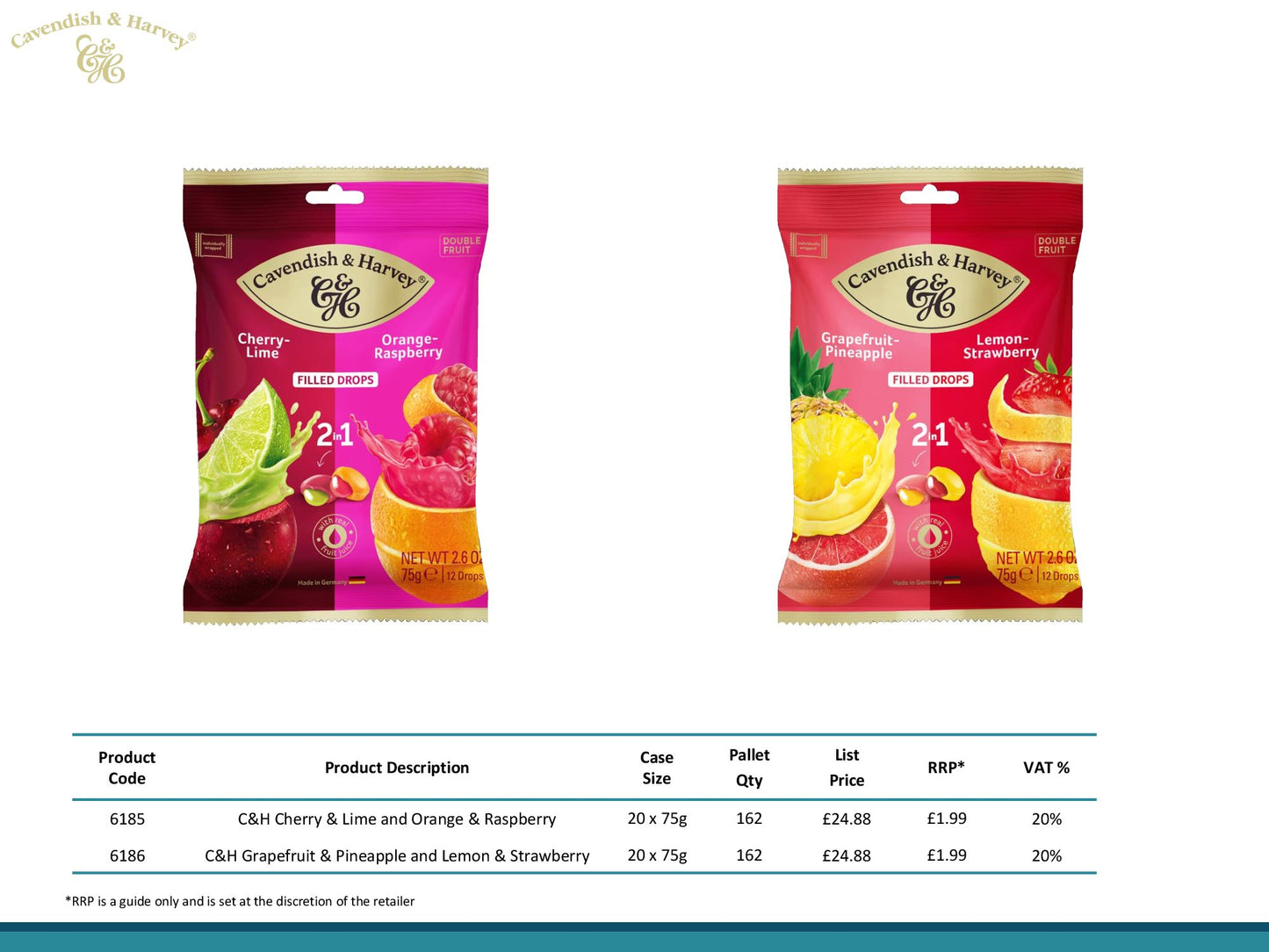 Cavendish & Harvey Floor Stand Display (BUY 20 Get 5 Free Offer)