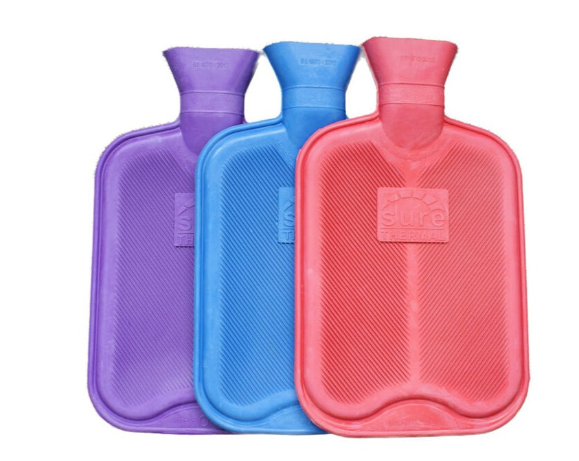 £4.99 Plain Hot Water Bottles (6)