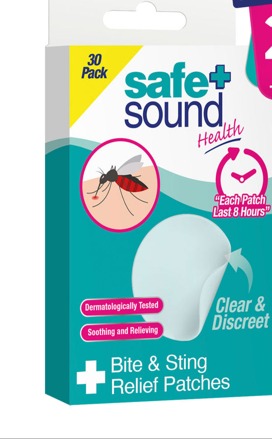 £5.99 Safe & Sound Bite & Sting Relief Patches (6)