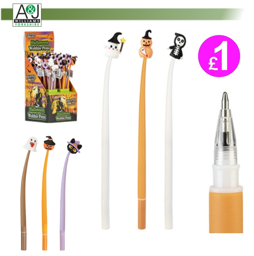 £1 Halloween Wobble Pens (48)
