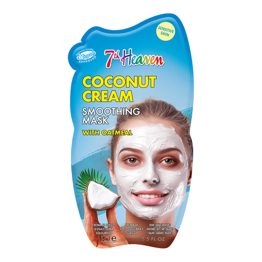£1.49 7th Heaven Face Mask Coconut Cream (12)