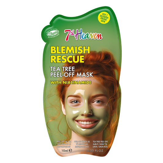 £1.49 7th Heaven Face Mask Tea Tree (12)
