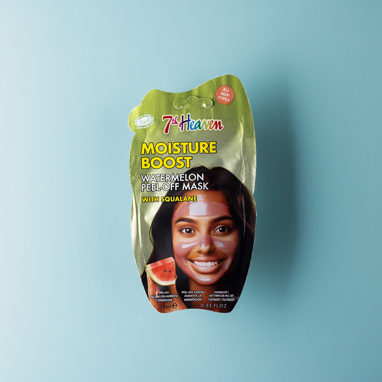 £1.49 7th Heaven Face Mask Watermelon Peel Off (12)