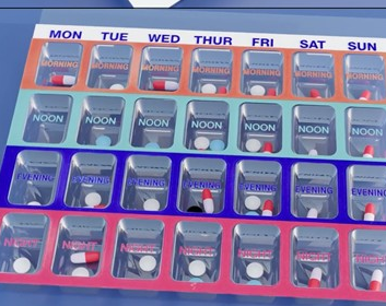 Ecoblist Weekly Medication System - 500 MDS Trays,Seals & Covers per box
