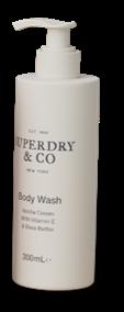 £4 SUPERDRY VANILLA CREAM BODY WASH 300ML (6)