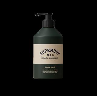 £4 SUPERDRY TONKA BEAN & BLACK PEPPER BODY WASH 500ML (6)