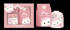 £10 Squishmallows Strawberry Body Butter 250ml & Strawberry Bath Milk 450ml (1)