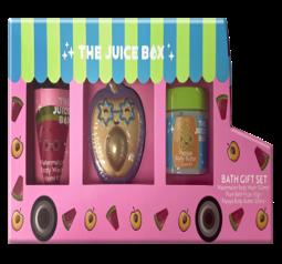 £6 100ml Body Wash
50ml Body Butter
50ml Shower Slime
100g Bath Fizzer
Hair Elastic (6)