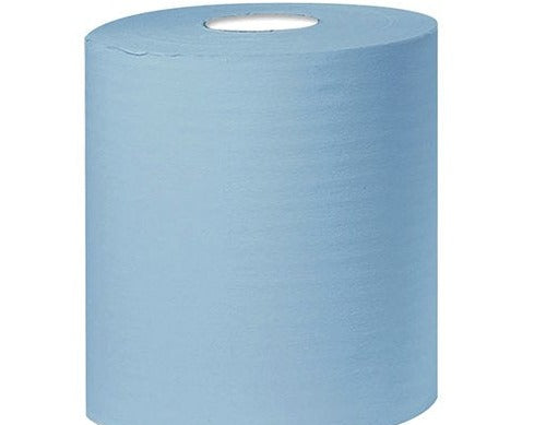 2-Ply Centrefeed Roll 150m Blue (Pack of 6)