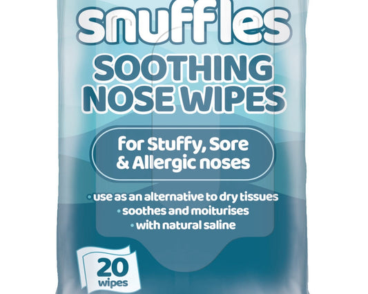 £1 Nuage Snuffles Soothing Nose Wipes (20)