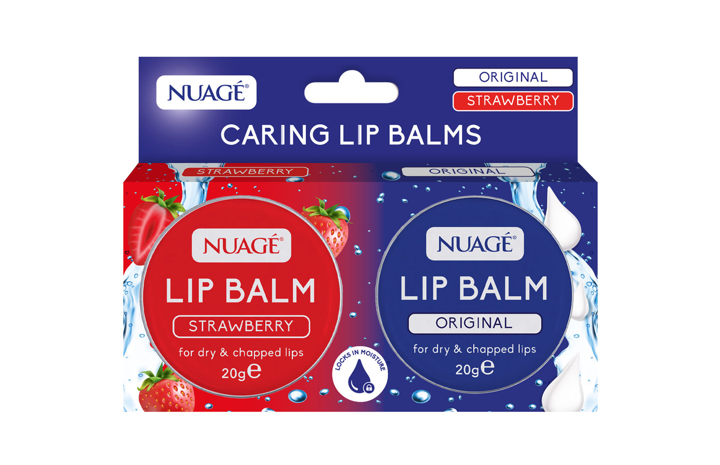 £1.99 Twin Pack Tin Lipbalms (12)