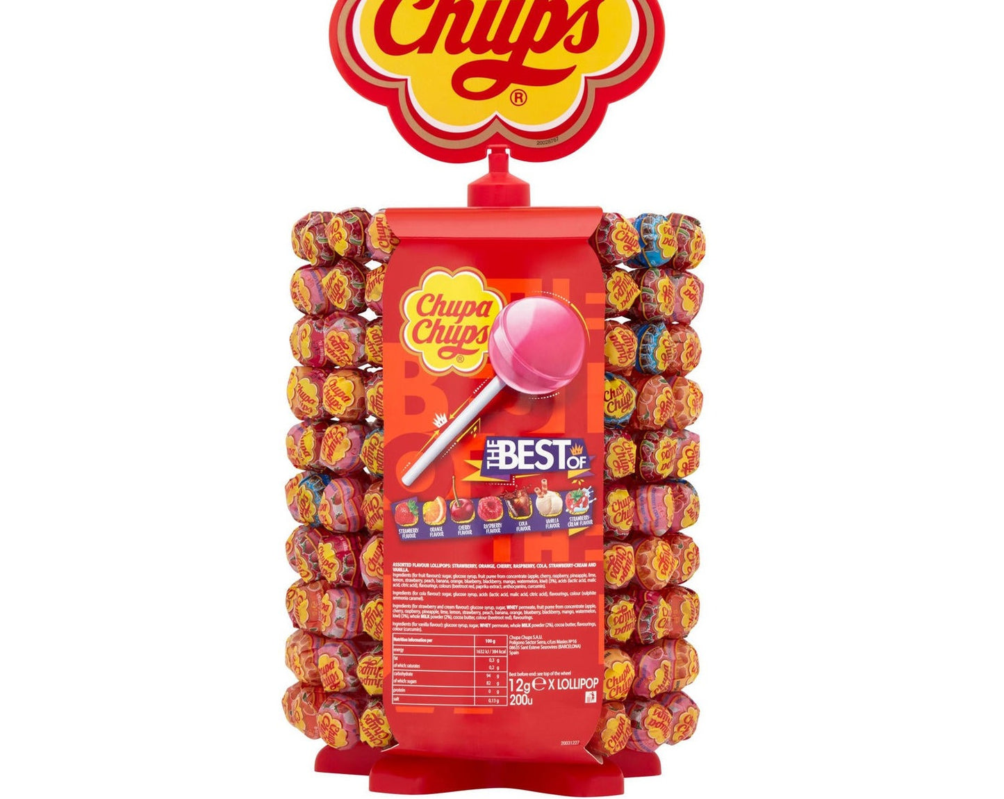 £0.20 Chupa Chups Wheel (200)
