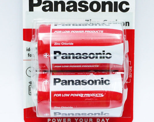 £1.49 Panasonic D Batteries (12)