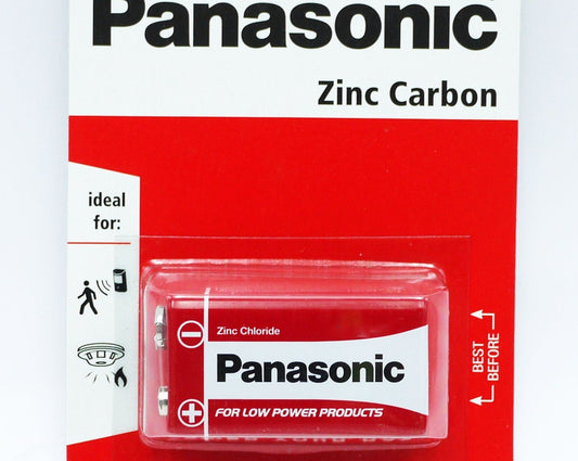 £1.49 Panasonic 9V Batteries (12)