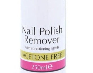 £1.99 Nail Polish Remover Liquid Acetone Free (12)