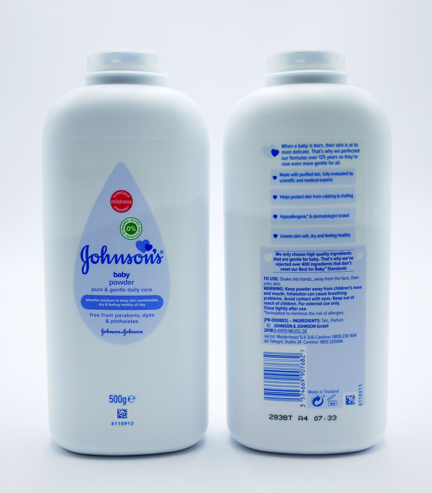 £2.99 J&J Baby Powder (6)
