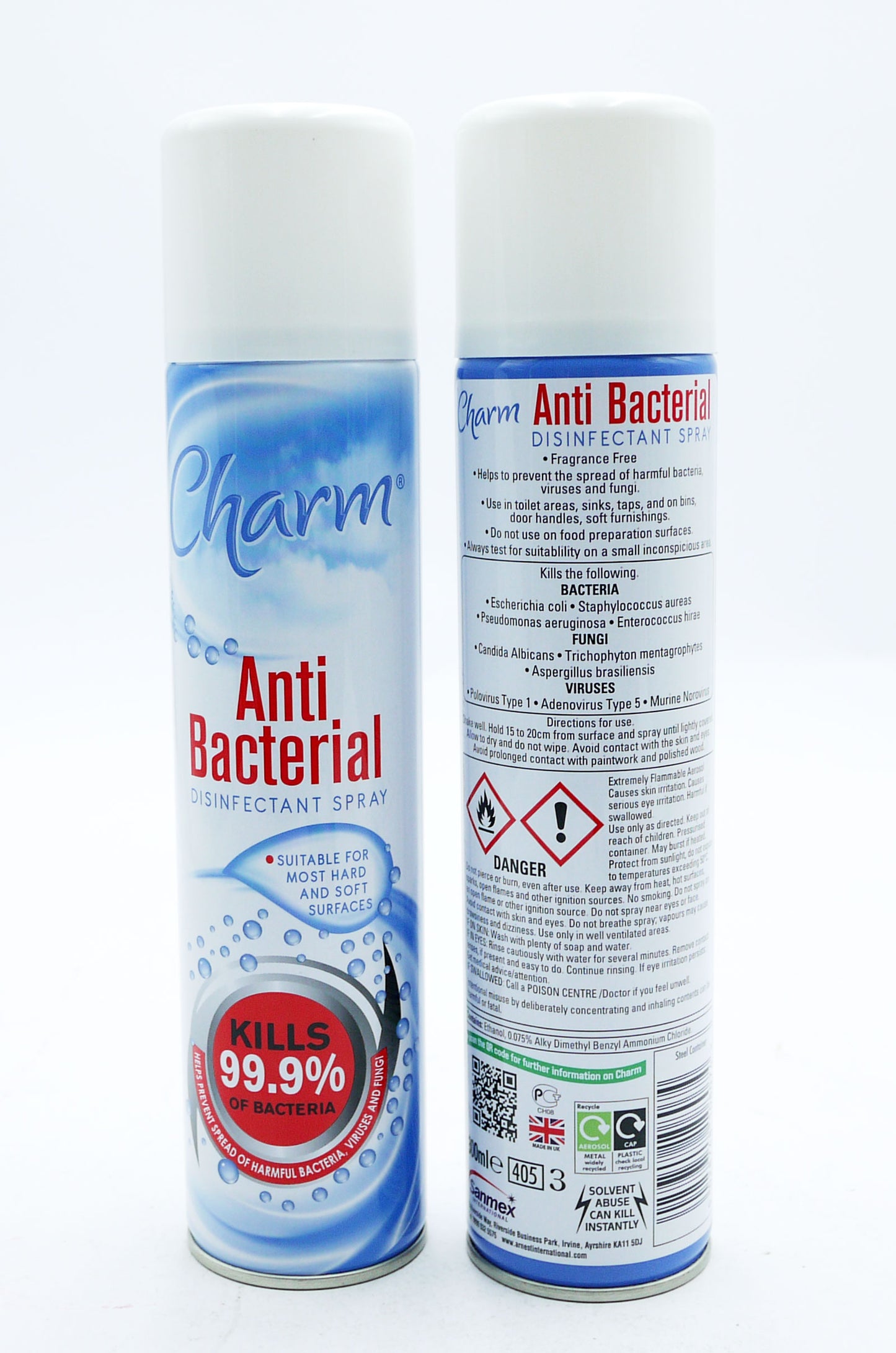 £1.99 Charm Anti Bacterial Spray (12)