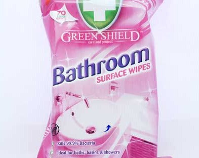 £1.49 Greenshield Bathroom Wipes (12)