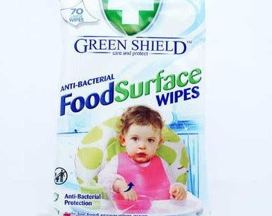 £1.49 Greenshield Food Surface Wipes (12)