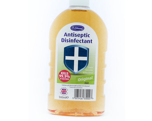 £1.69 Dr Johnsons Antiseptic Liquid (12)