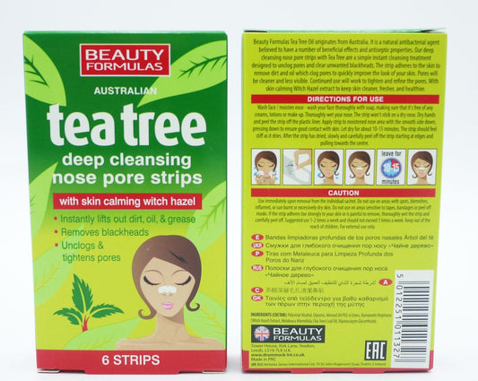 £1.49 Tea Tree Nose Pore Strips (12)