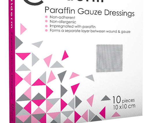 £0.79 Cutiderm Paraffin Gauze Dressings (10)
