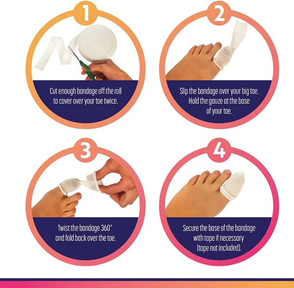 £4.99 Snugfast Big Toe Bandage (SINGLES)