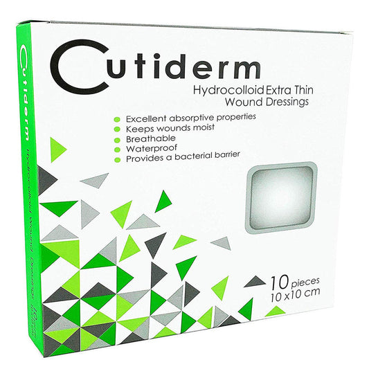 £1 Cutiderm Hydrocolloid Dressings (10)