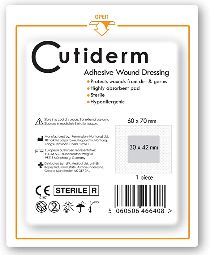 Cutiderm Adhesive Dressinsgs (10)