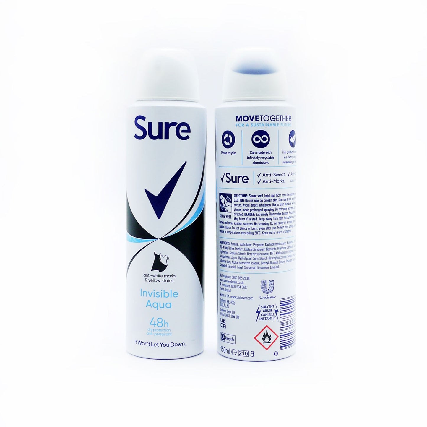 £2.25 Sure Womens Deodorant Spray (6)