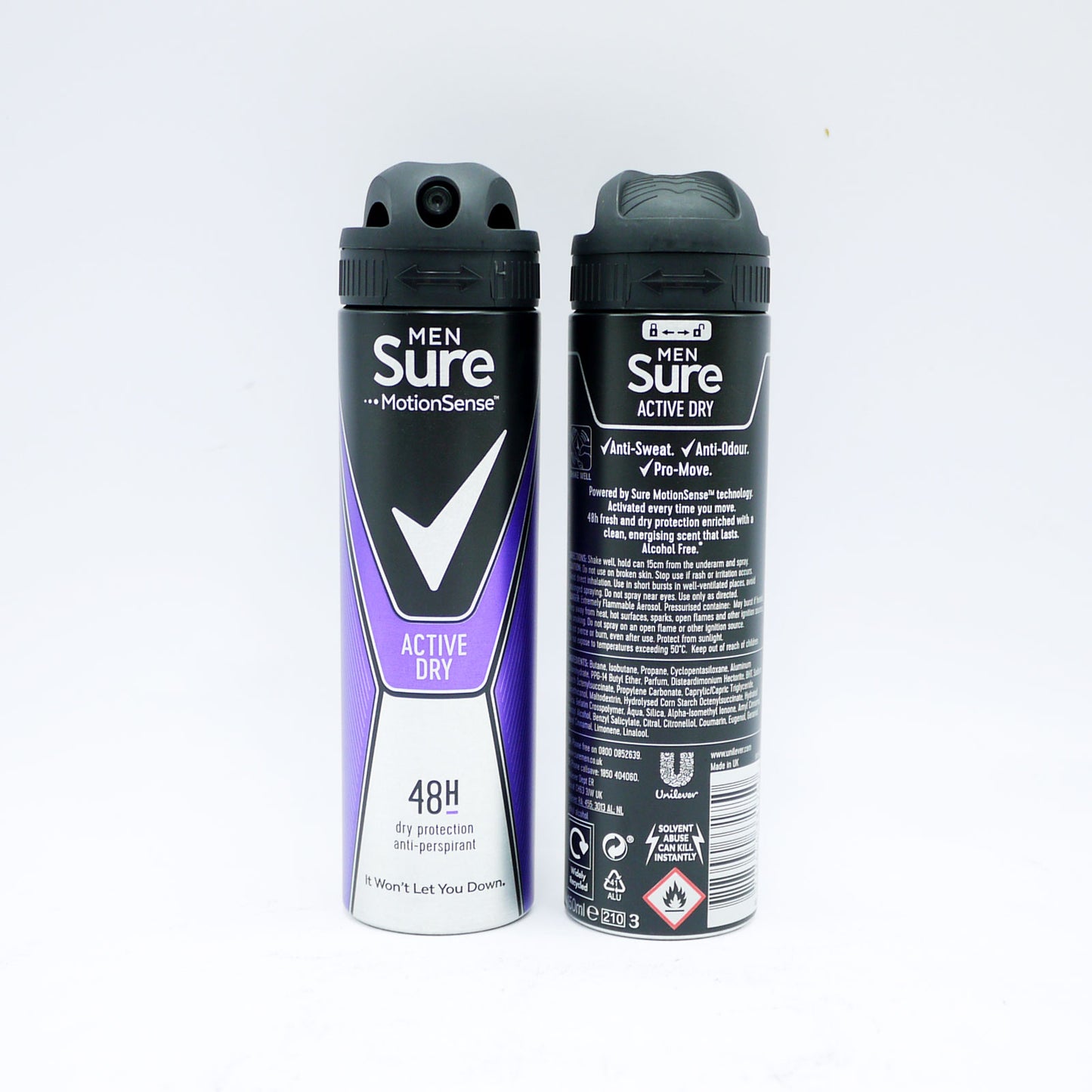 £2.25 Sure Mens Deodorant Spray (6)