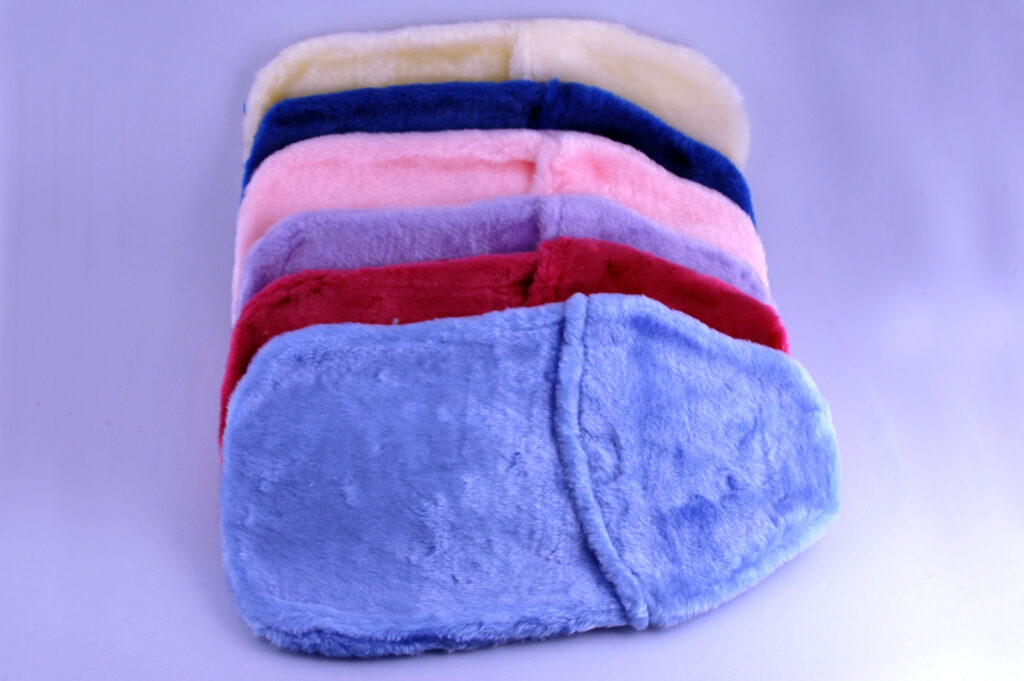 £3.49 Faux Fur Hot Water Bottle Covers (6)