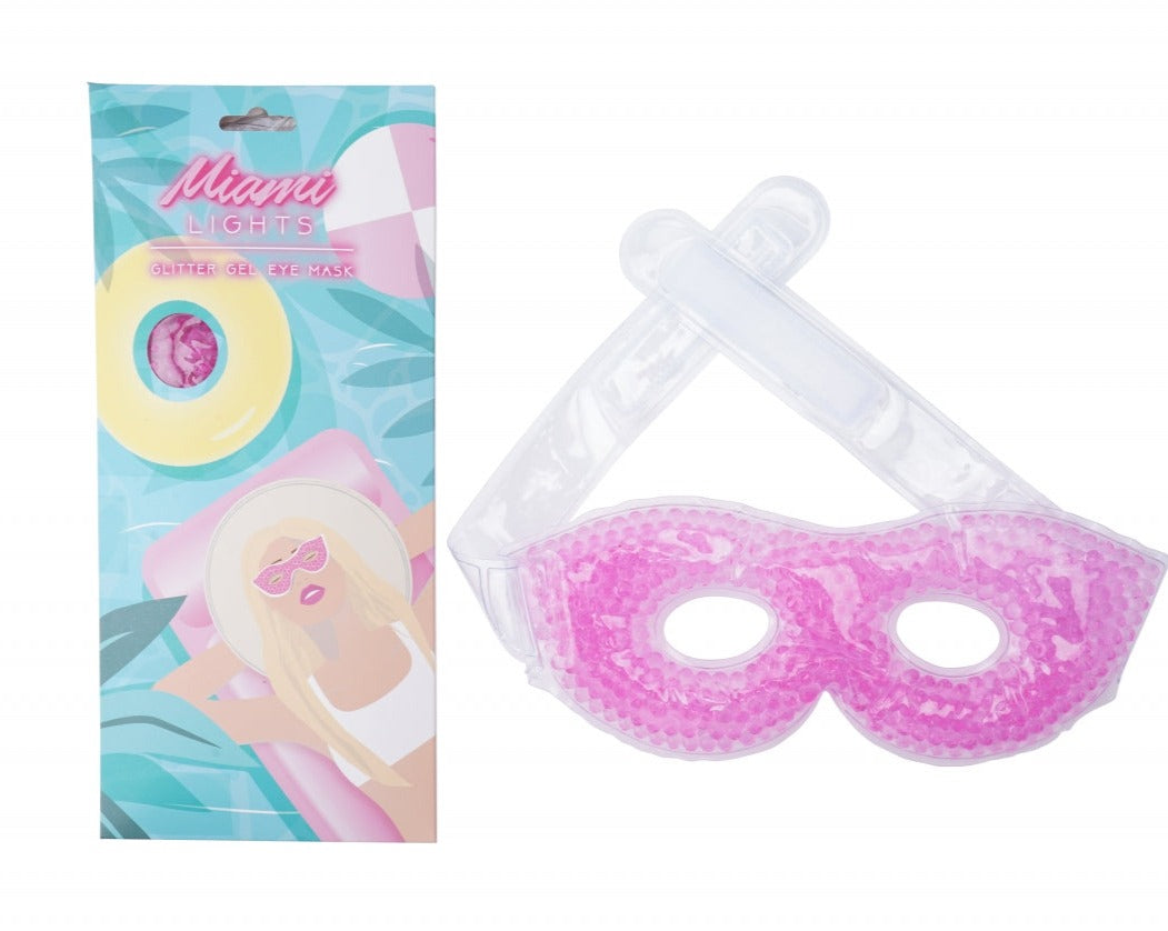 £2.99 Miami Lights Glitter Gel Eye Masks (SINGLES)