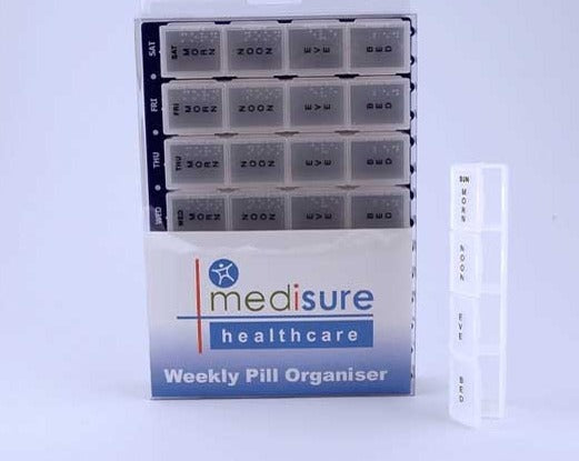 £8.99 Medisure 28 Day Pill Box XL(3)