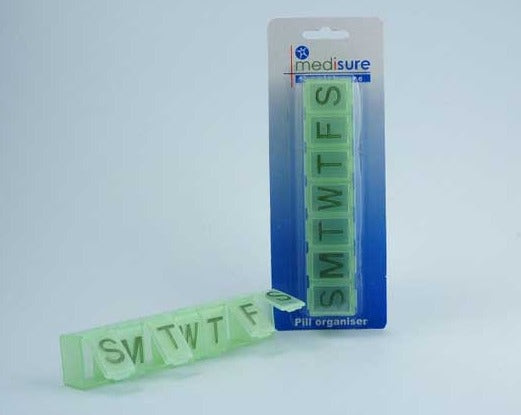 £1.69 Medisure 7 Day Pill Box (6)